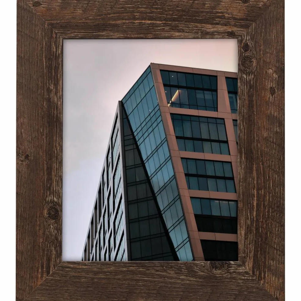 Craig Frames American Barn Brown Oak Picture Frame