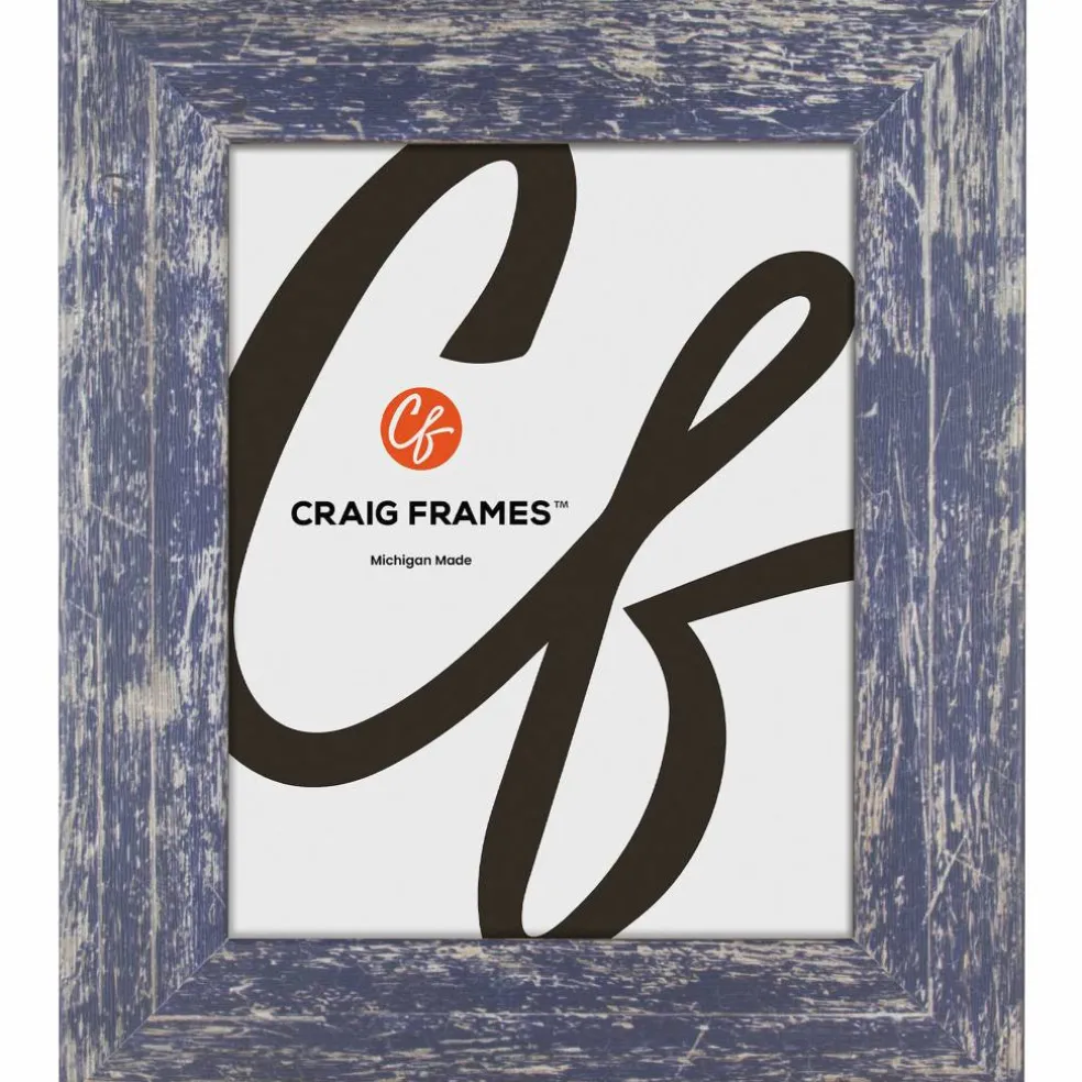 Craig Frames American Barn Independence Blue Picture Frame