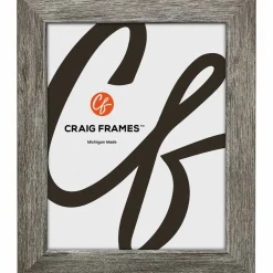 Craig Frames Bauhaus 125 Barnwood Gray Picture Frame