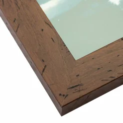 Craig Frames Bauhaus 125 Dark Walnut Picture Frame with Mat