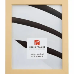Craig Frames Confetti Custard Yellow Picture Frame