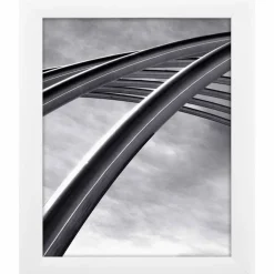 Craig Frames Contemporary White Satin Picture Frame