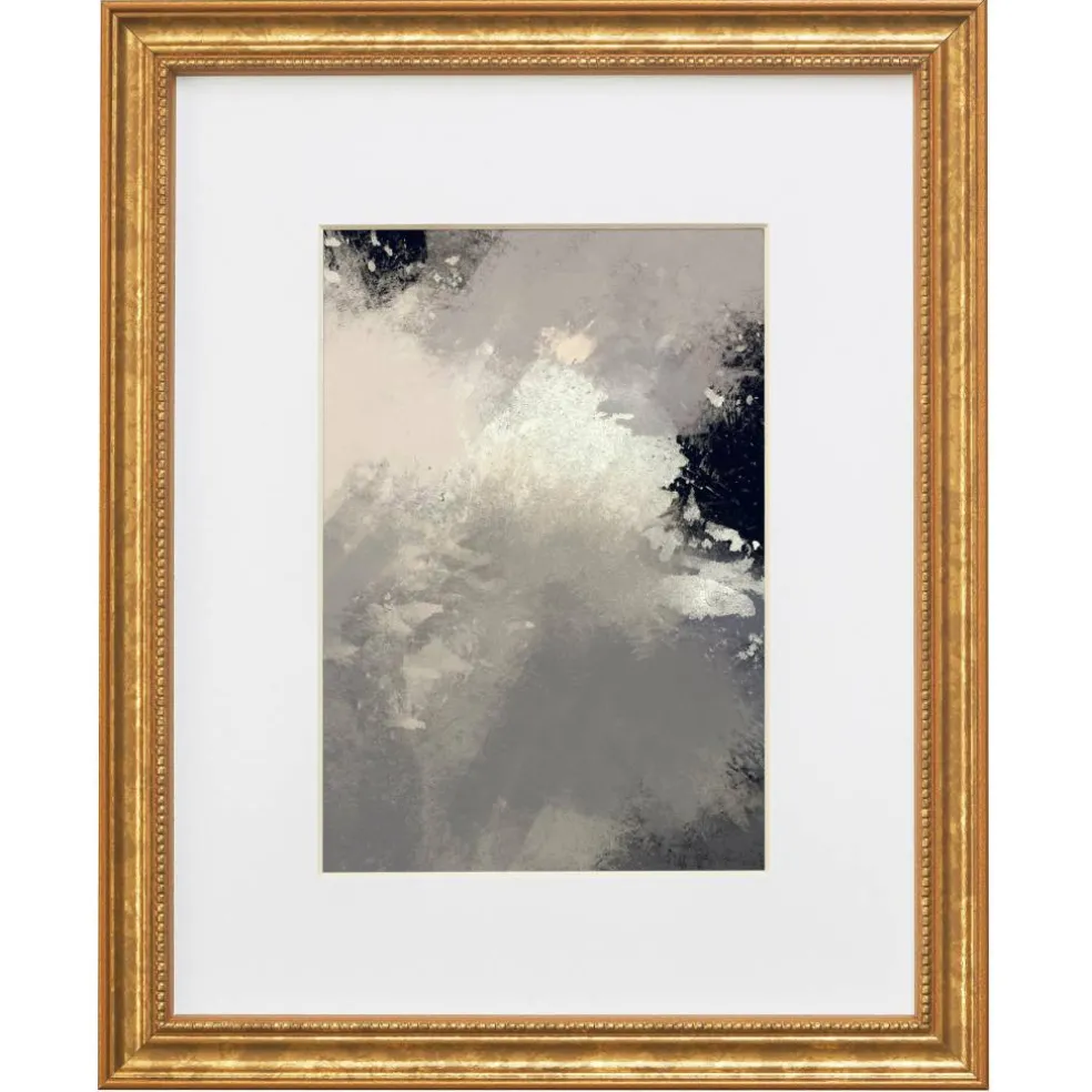 Craig Frames Stratton Aged Gold Picture Frame with Mat