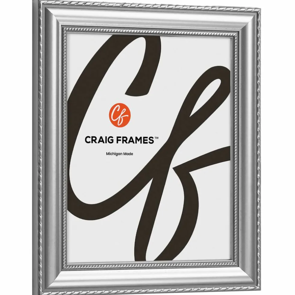 Craig Frames Victoria Silver Picture Frame