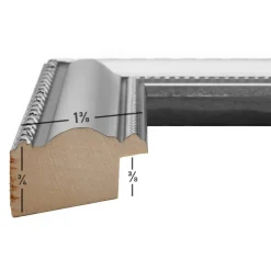 Craig Frames Victoria Silver Picture Frame