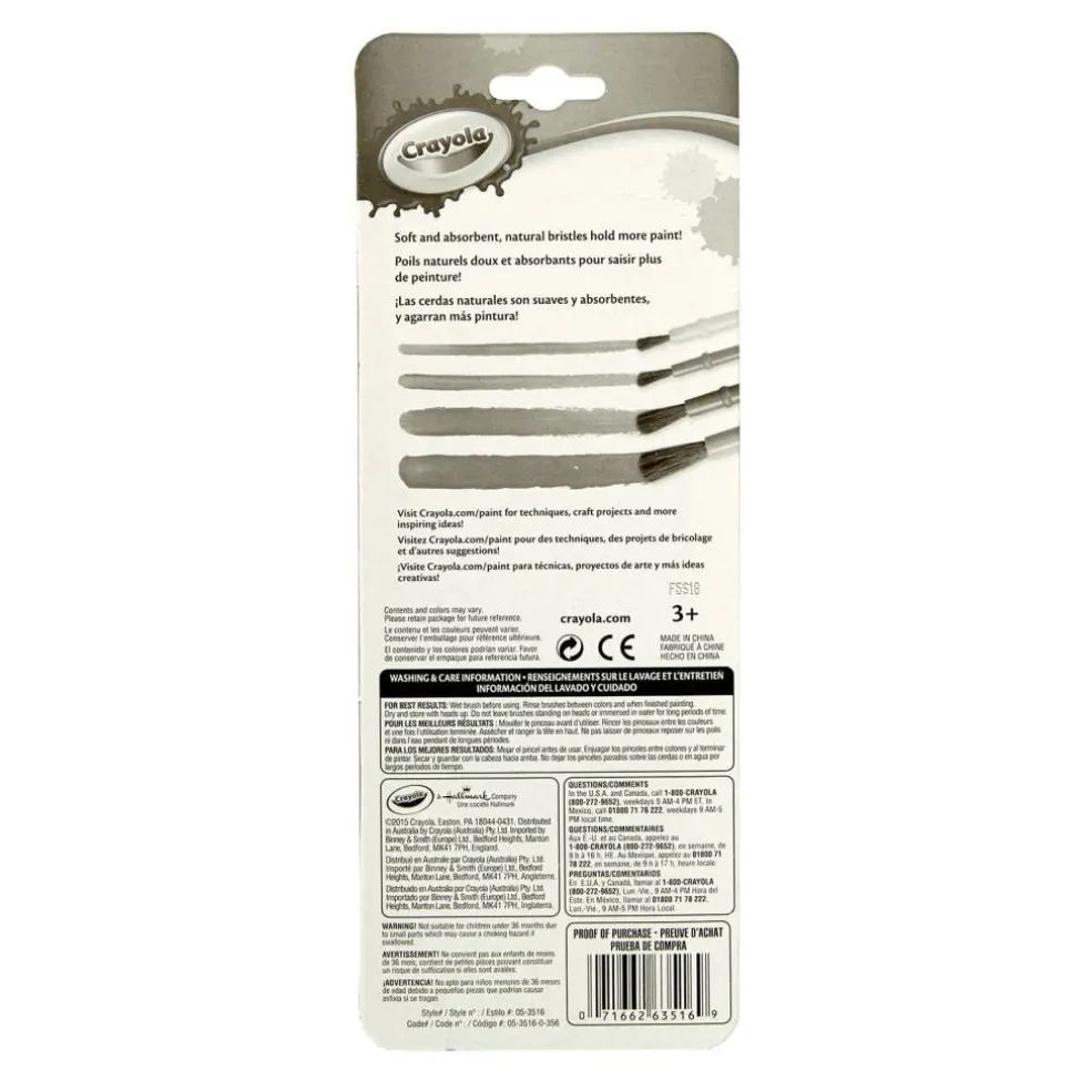 Crayola® Art & Craft Brush Set, 8ct.