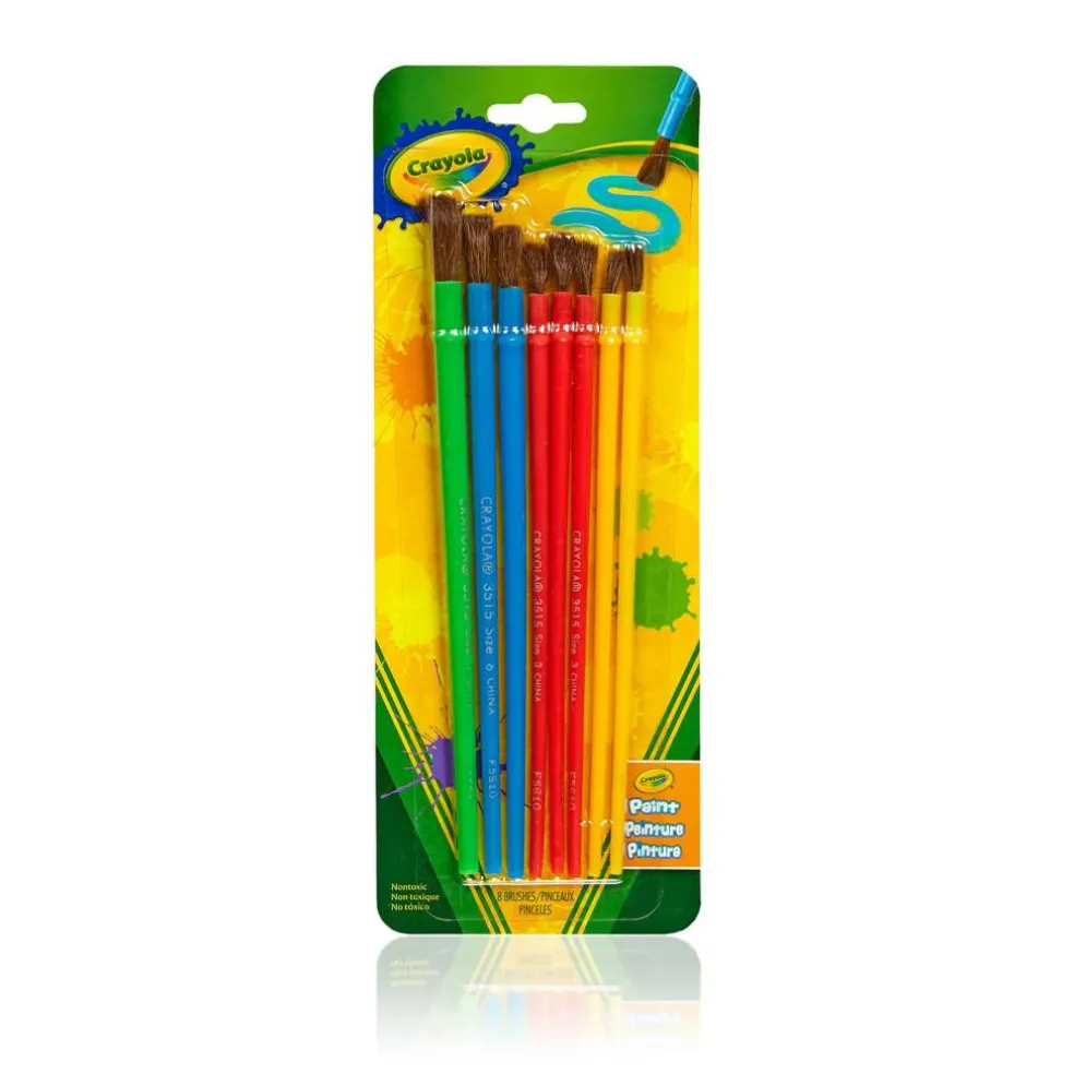 Crayola® Art & Craft Brush Set, 8ct.