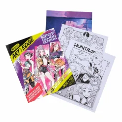 Crayola® Art with Edge® K-Pop Demon Hunters Coloring Pages