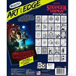 Crayola® Art with Edge Stranger Things Coloring Book, 2ct.
