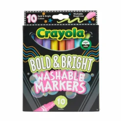 Crayola® Bold & Bright Broad Line Washable Markers, 10ct.
