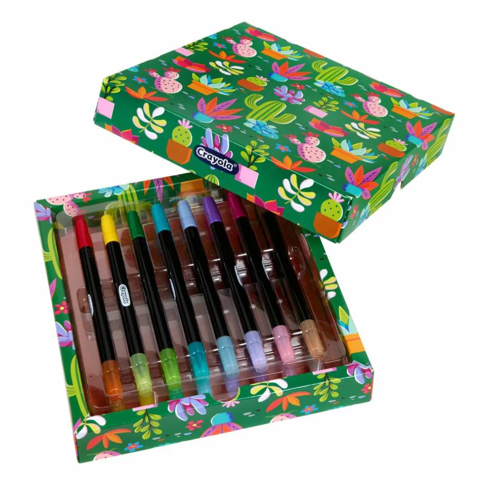 Crayola® Brush & Detail Dual-Tip Markers, Pack of 16