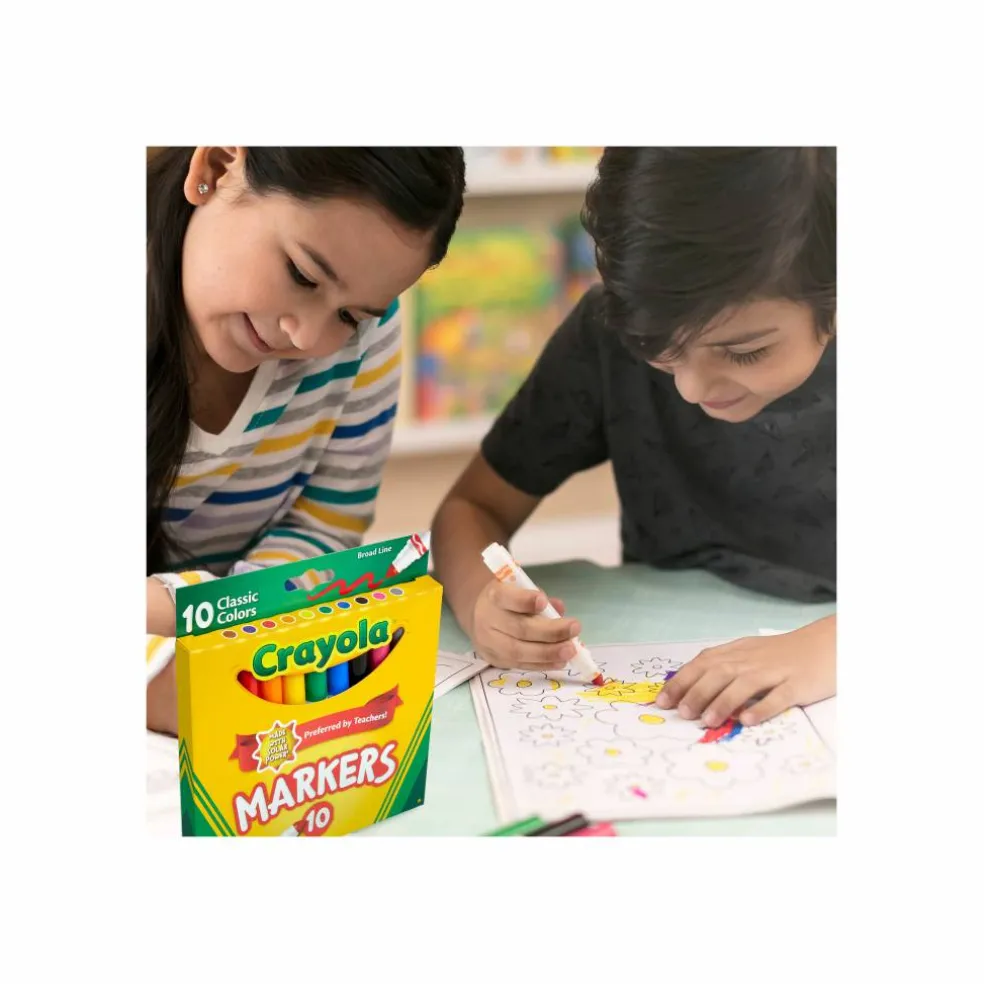 Crayola® Classic Broad Line Markers