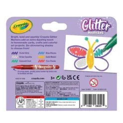 Crayola® 6 Color Glitter Markers