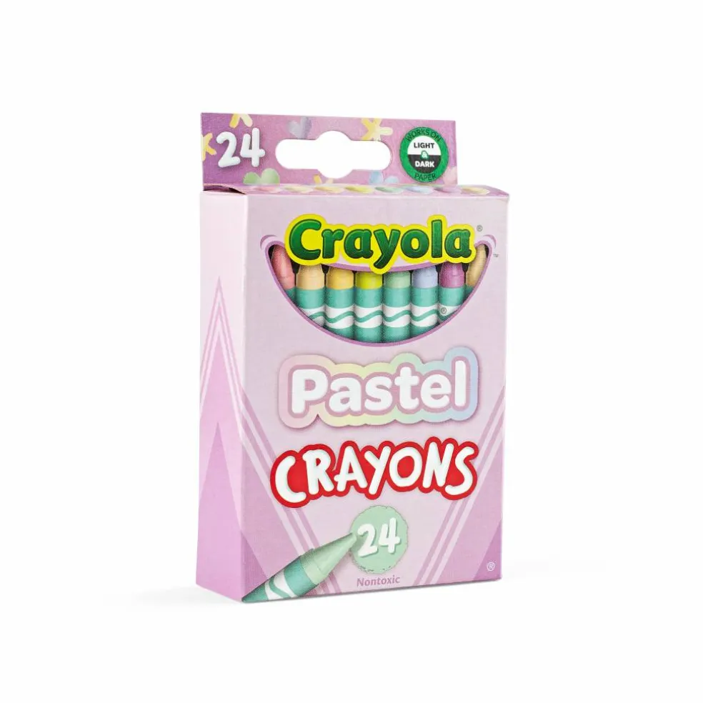 Crayola® 24 Color Pastel Crayons