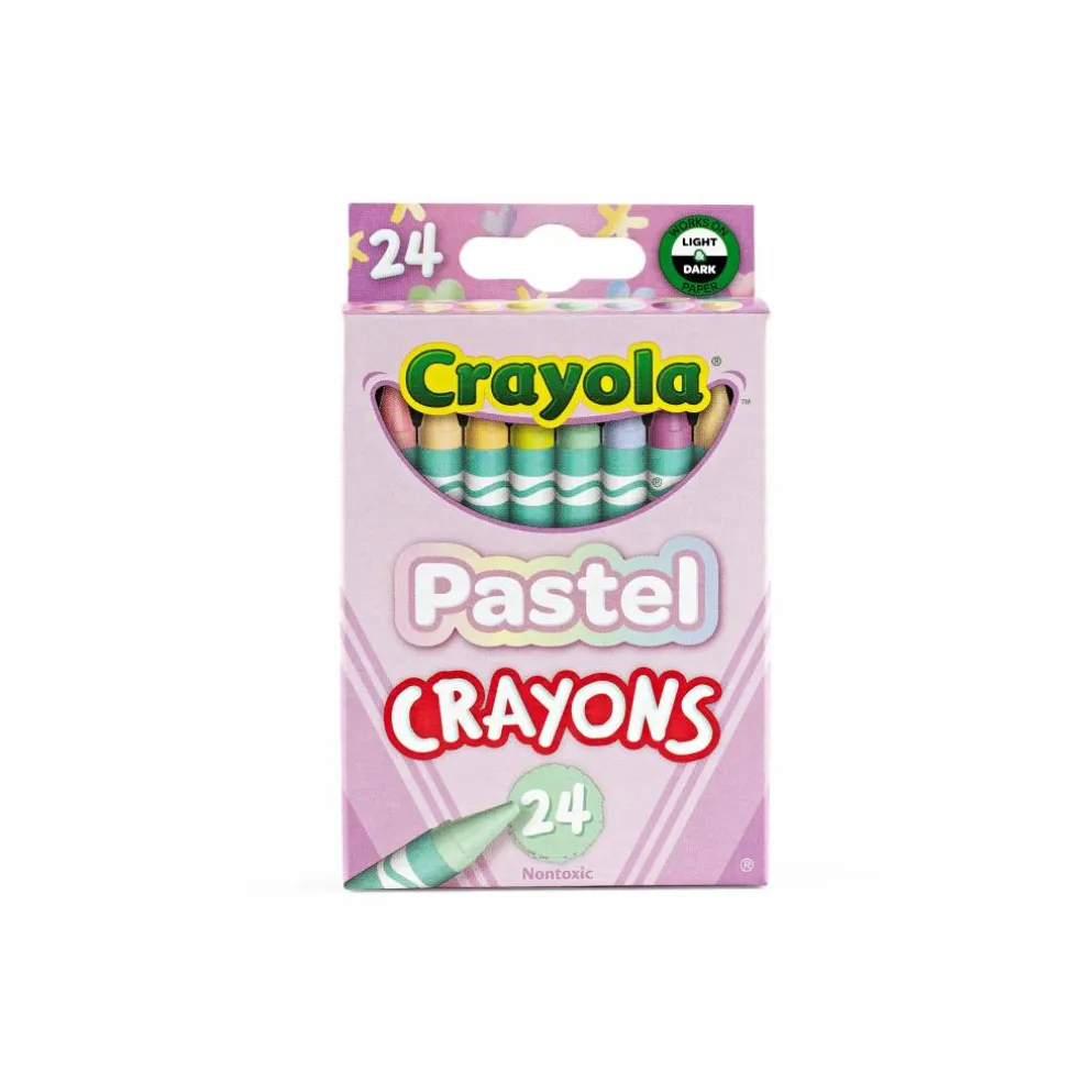 Crayola® 24 Color Pastel Crayons
