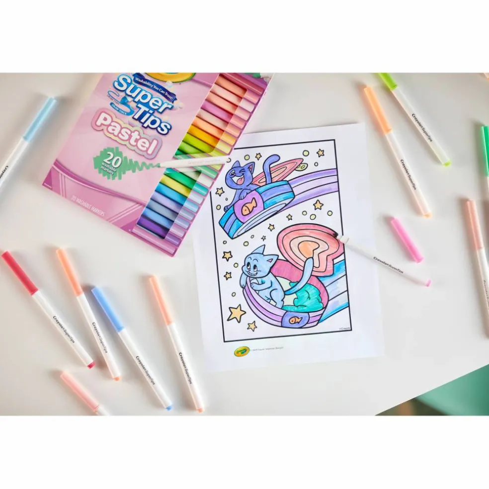 Crayola® 24 Color Pastel Crayons