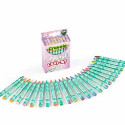 Crayola® 24 Color Pastel Crayons