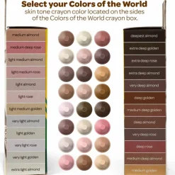 Crayola® Colors of the World™ Skin Tone Crayons