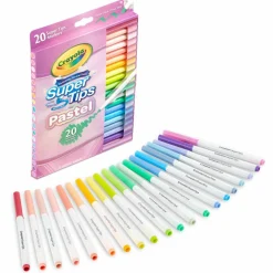 Crayola® 20 Color Super Tips Washable Pastel Markers