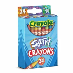 Crayola® 24 Color Swirl Crayons