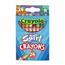 Crayola® 24 Color Swirl Crayons