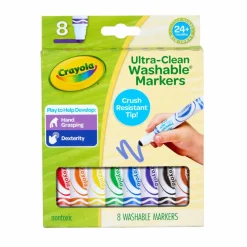 Crayola® 8 Color Washable Toddler Markers