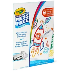 Crayola® Color Wonder® Blank Coloring Pages, 2 Packs of 50