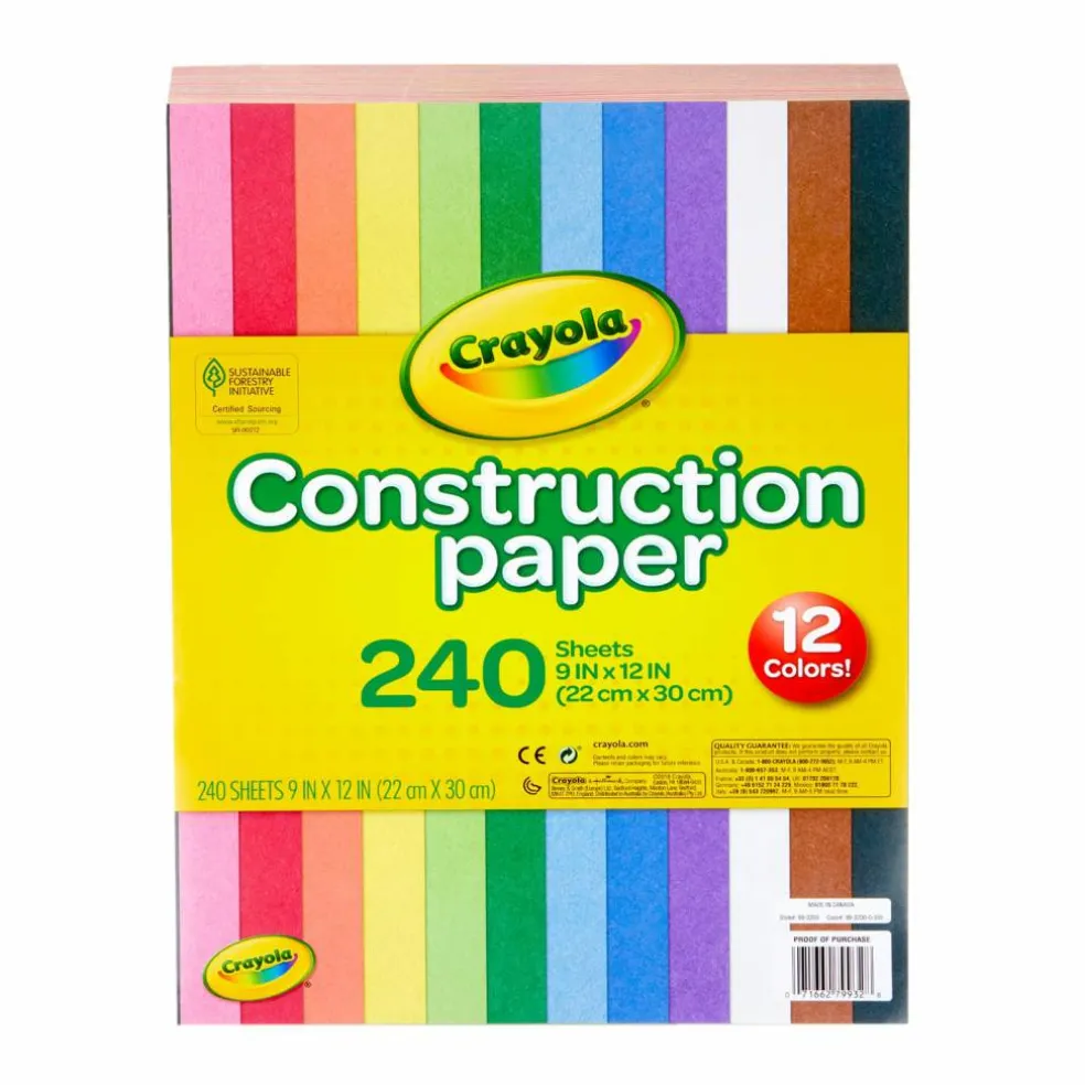 Crayola® Construction Paper, 240ct.