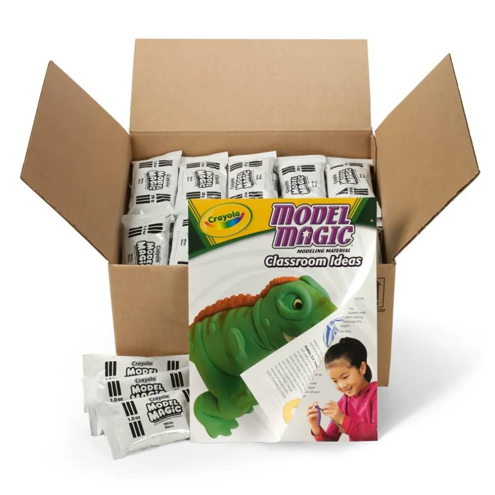 Crayola® Model Magic® Modeling Compound Classpack®, White, 1 oz, 75 ct