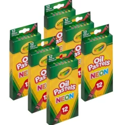 Crayola® Neon Oil Pastels, 6 Packs of 12