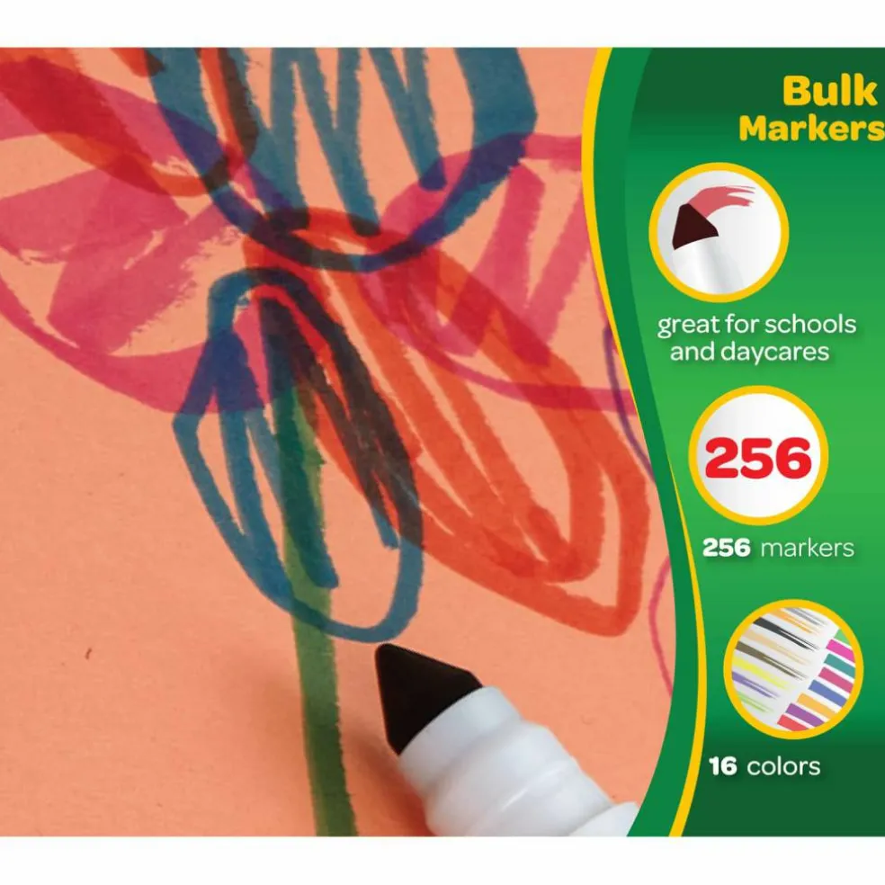 Crayola® Original Formula Marker Classpack, 256 Count