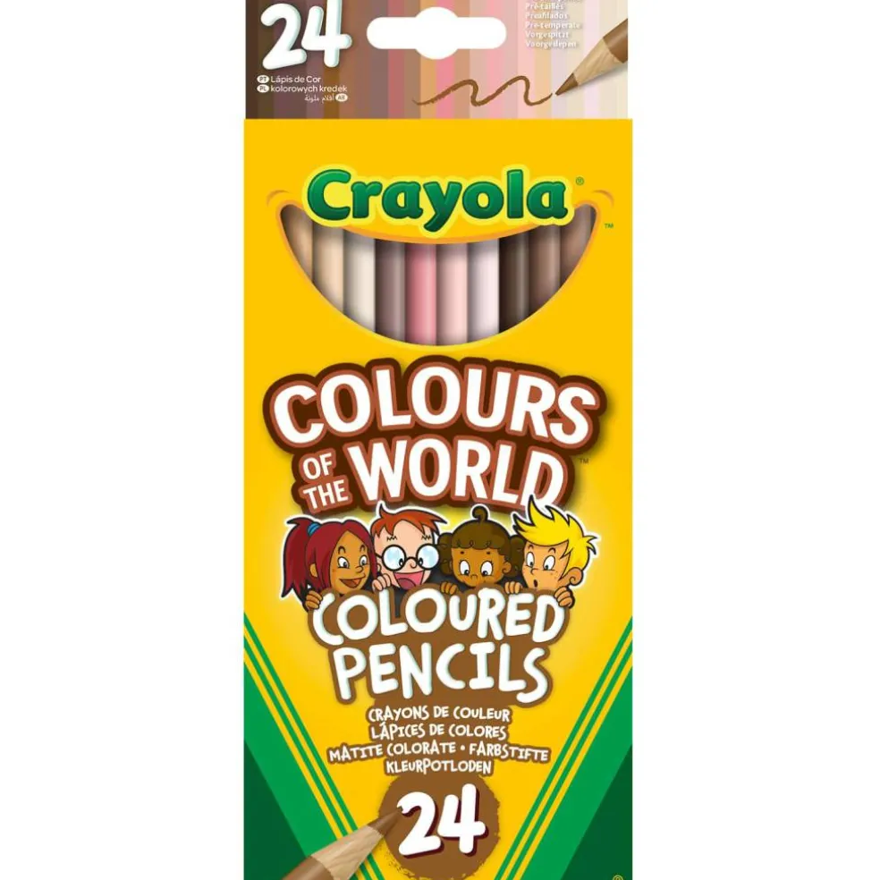 Crayola® 3 Pack Colors of the World Colored Pencils, 24ct.