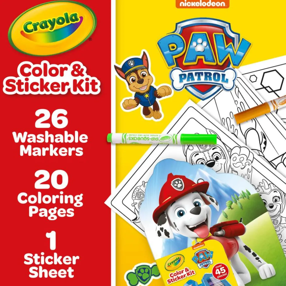 Crayola® PAW Patrol™ Color & Sticker Kit