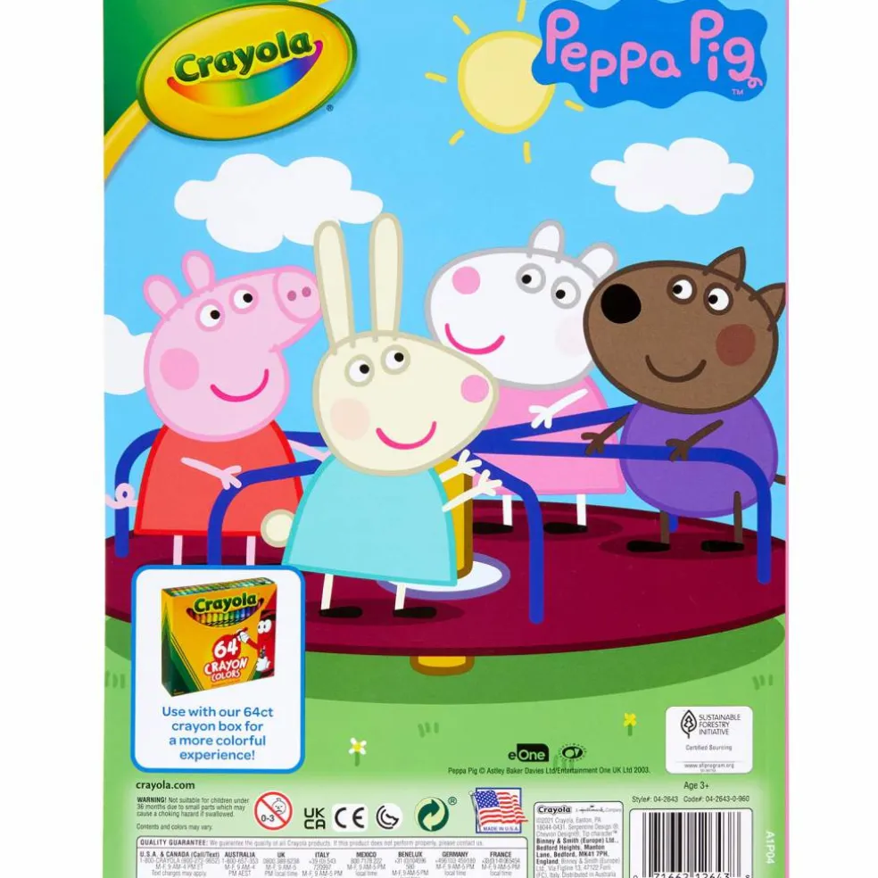 Crayola® Peppa Pig Coloring Book, 8ct.
