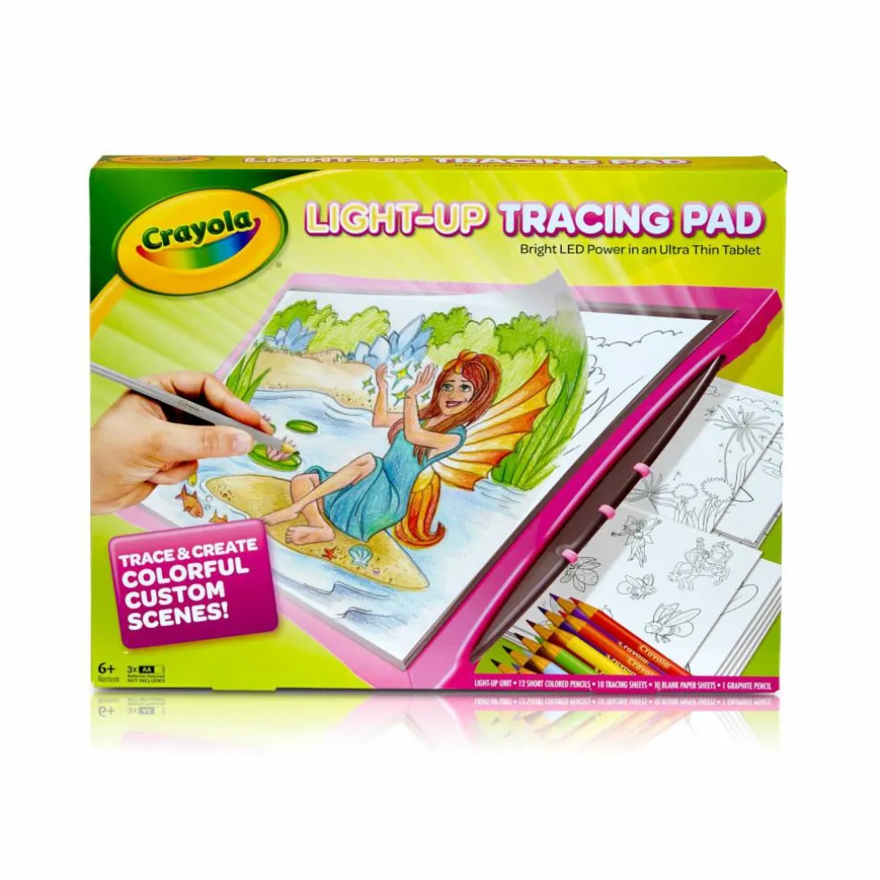 Crayola® Pink Light Up Tracing Pad