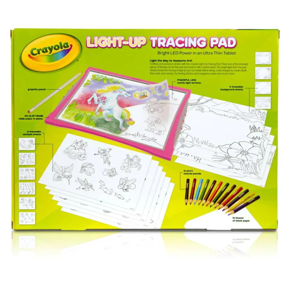 Crayola® Pink Light Up Tracing Pad