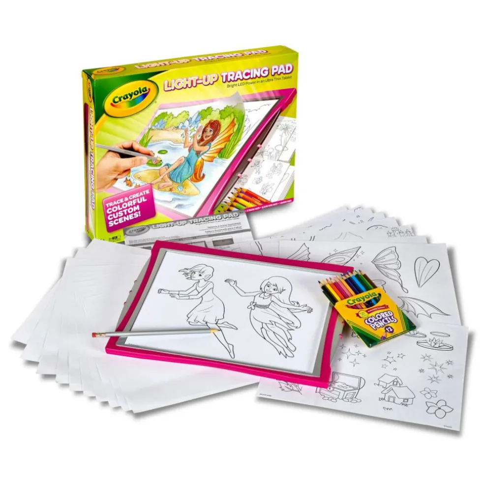 Crayola® Pink Light Up Tracing Pad