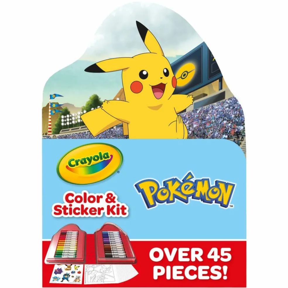 Crayola® Pokémon Color & Sticker Kit