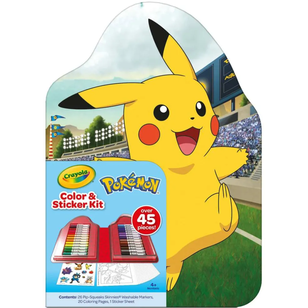 Crayola® Pokémon Color & Sticker Kit