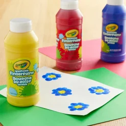 Crayola Primary Colors Washable Fingerpaints, 3ct.