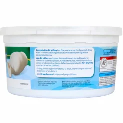 Crayola® Resealable Bucket White Air-Dry Clay, 4ct.