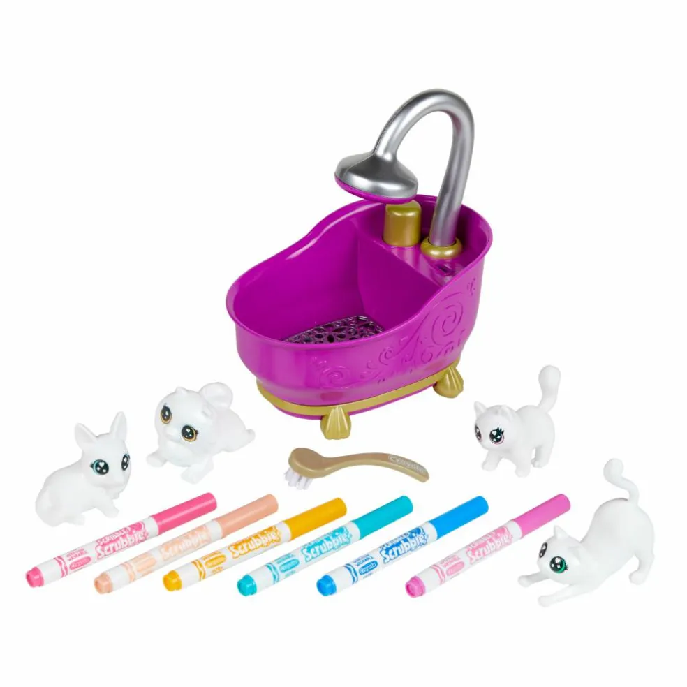 Crayola® Scribble Scrubbie Pets Purple Tub Playset