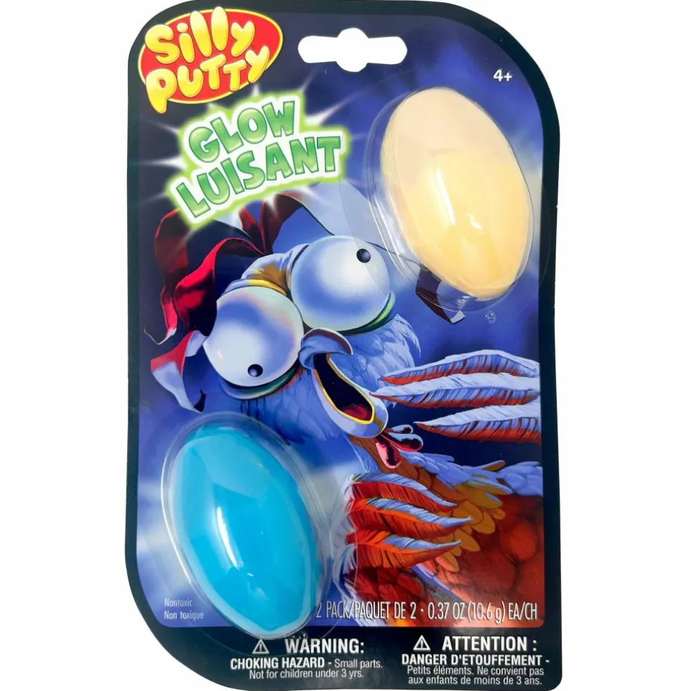 Crayola® Silly Putty® 3/8oz. Glow Egg Set