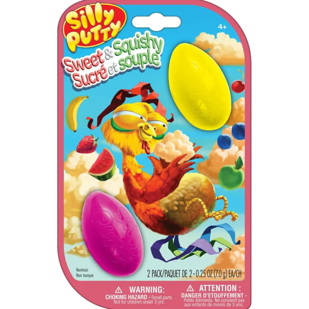 Crayola® Silly Putty® 1/4oz. Sweet & Squishy Egg Set