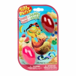 Crayola® Silly Putty® 1/4oz. Sweet & Squishy Egg Set