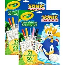 Crayola® Sonic the Hedgehog™ Coloring Books, 2 ct.