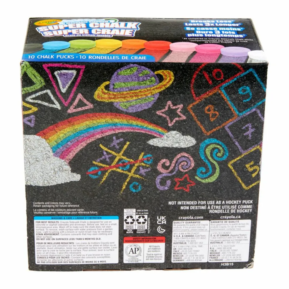 Crayola® Super Chalk, 10ct.