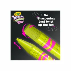 Crayola® Twistables™ Bold & Bright Colored Pencils, 12ct.