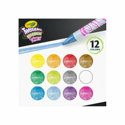 Crayola® Twistables™ Bold & Bright Colored Pencils, 12ct.