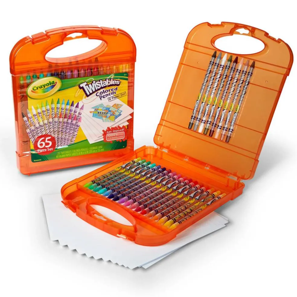 Crayola® Twistables Colored Pencil and Paper Set